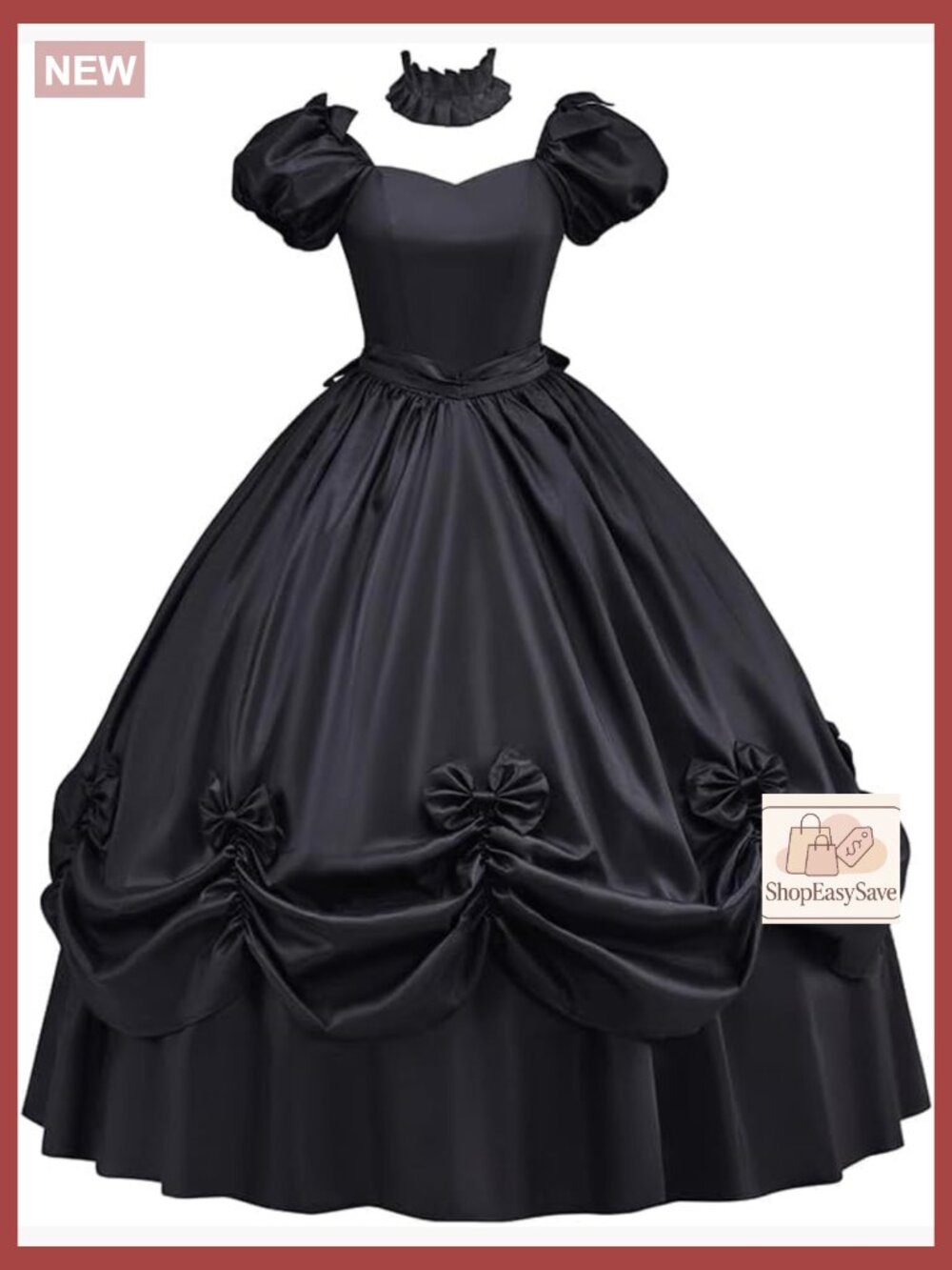 Gothic Victorian Ball Gown Rococo Masquerade Prom Dress Elegant Formal